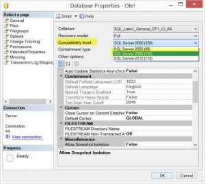 SQL Server Database diagram support objects cannot be installed hatasi ...
